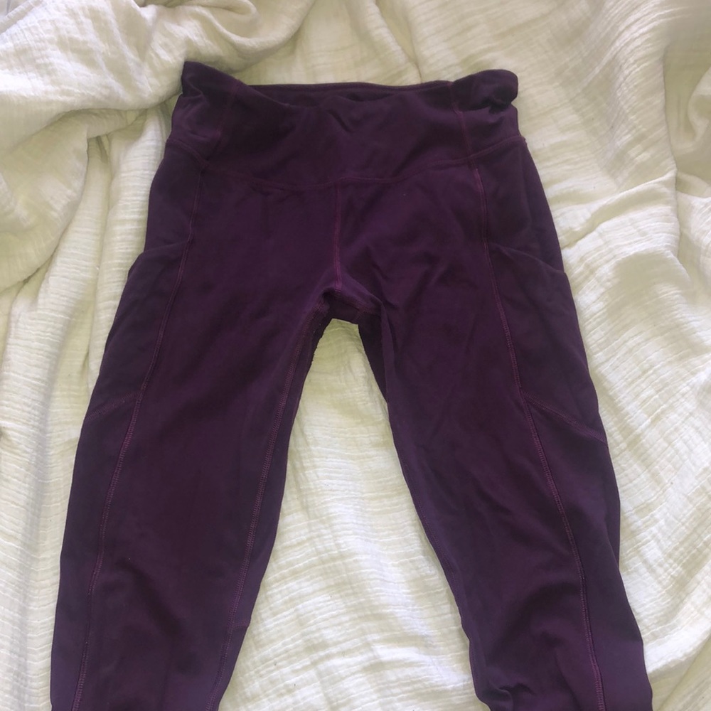 Pink lululemon leggings